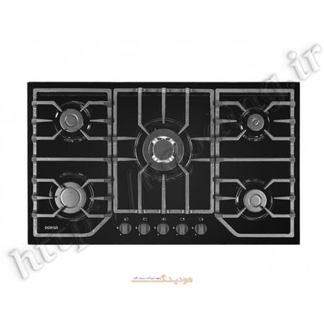 اجاق گاز رومیزی 5 شعله درسا مدل هامون DG2100-5M Dorsa Hamoun Gas Hob