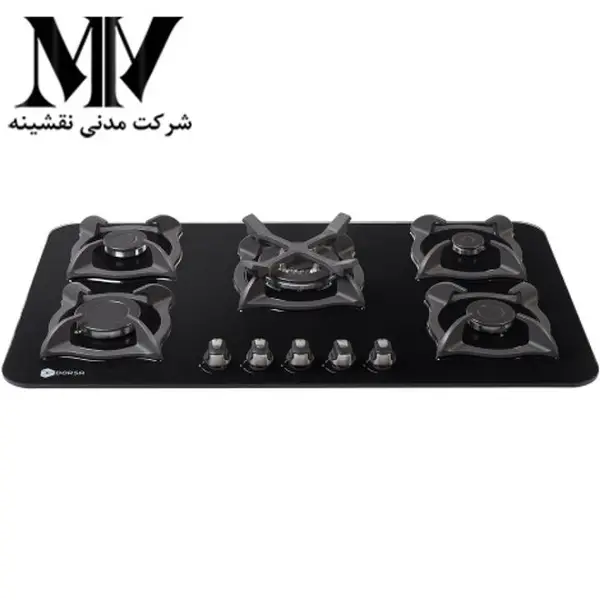 اجاق گاز شیشه ای درسا مدل آنا 5 شعله DG2104-5M - 2
