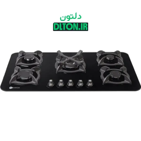 اجاق گاز شیشه ای درسا مدل آنا 5 شعله DG2104-5M - 3