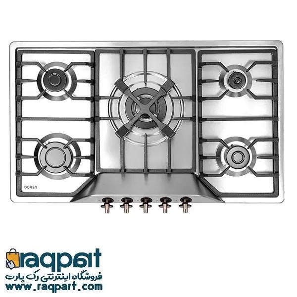 اجاق گاز درسا مدل آنیل استیل 5 شعله Dorsa Anil Oven