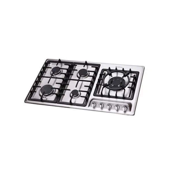 اجاق گاز 5 شعله شیشه ای ایلیا استیل مدل G 503 صفحه G503
