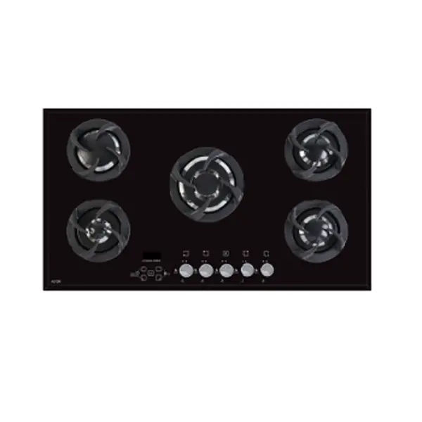 اجاق گاز صفحه ای 5 شعله توکار آلتون مدل G506 شیشه - 6