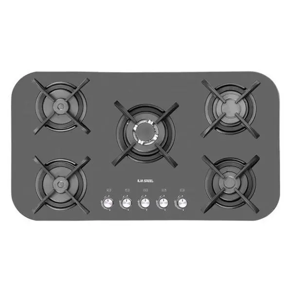 اجاق گاز توکار 5 شعله ایلیا استیل مدل G 523 - 3