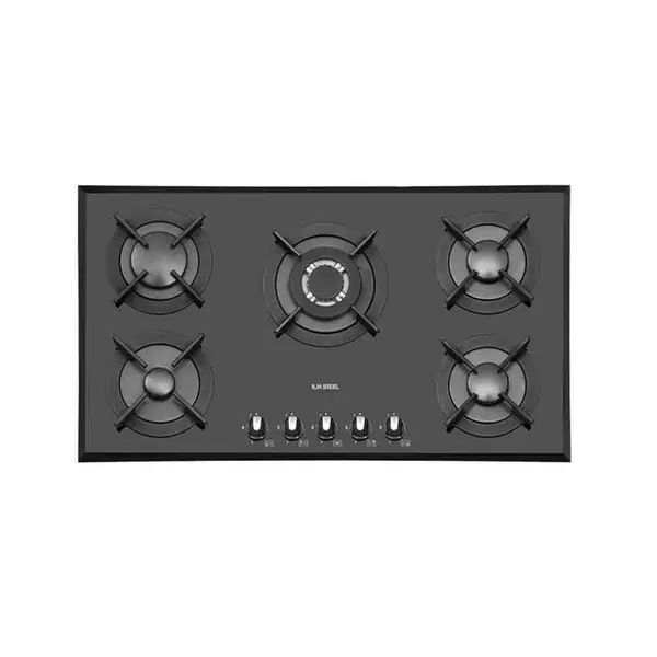 اجاق گاز رومیزی 5 شعله ایلیا استیل مدل G525