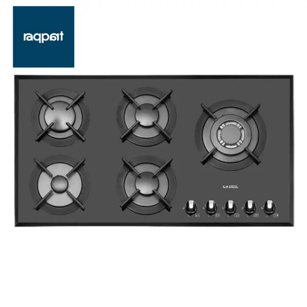 اجاق گاز رومیزی 5 شعله ایلیا استیل مدل G526 - 2