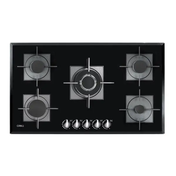 اجاق گاز رومیزی 5 شعله شیشه ای کن مدل IG8505