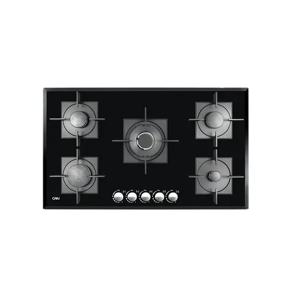اجاق گاز رومیزی 5 شعله شیشه ای کن مدل IG8505
