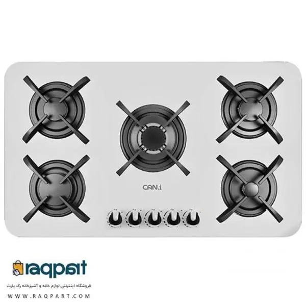 اجاق گاز 5 شعله شیشه کن مدل IG8517