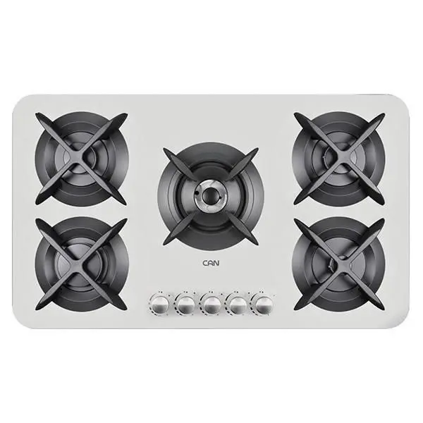 اجاق گاز صفحه ای کن مدل اپل APPLE Can Apple-W Glass Gas Hob