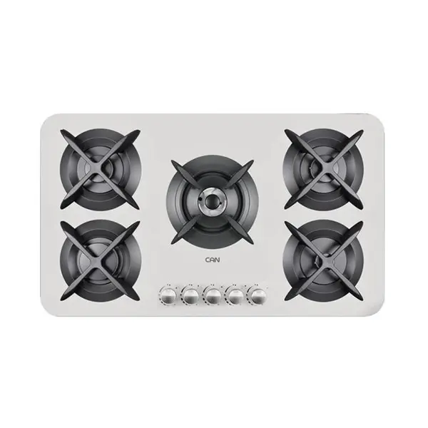 اجاق گاز صفحه ای کن مدل اپل APPLE Can Apple-W Glass Gas Hob
