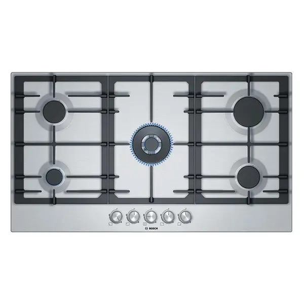 صفحه استیل توکار بوش مدل BOSCH PCQ9B5O90M Bosch Gas Hob