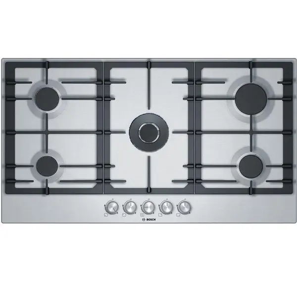 صفحه استیل توکار بوش مدل BOSCH PCQ9B5O90M Bosch Gas Hob