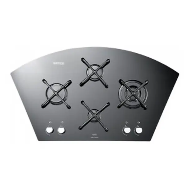 اجاق گاز صفحه ای شیشه استیل البرز کد C-4901 سرامیکی سی - 4