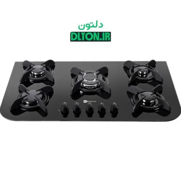 اجاق گاز شیشه ای درسا مدل ثمین DG2108-5M - 2