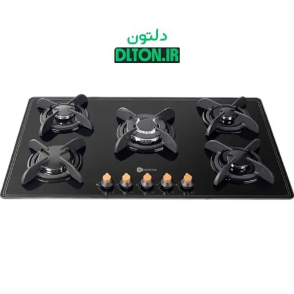 اجاق گاز شیشه ای درسا مدل آنتیک DG2109-5M - 2
