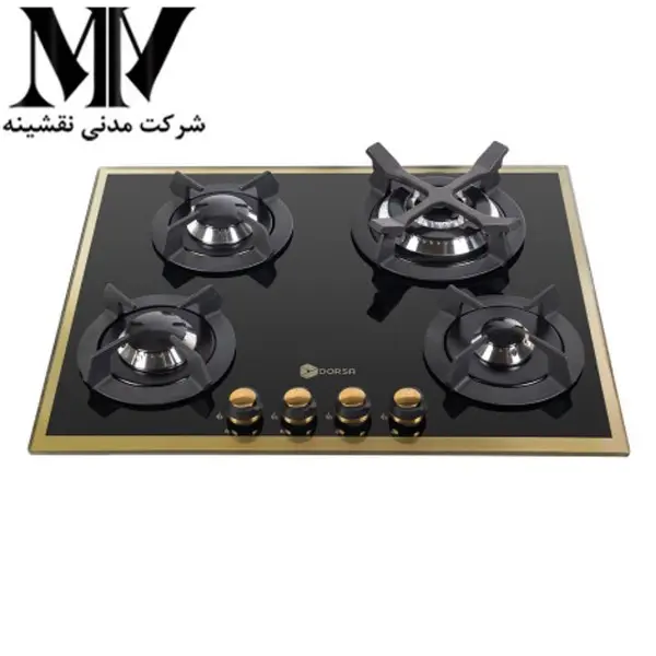اجاق گاز شیشه ای درسا مدل DG2110-4 - 3