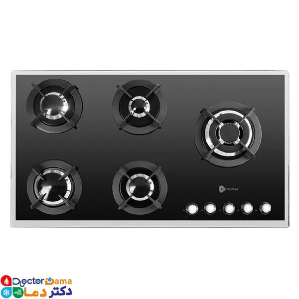 اجاق گاز شیشه ای درسا مدل DG2110-5R