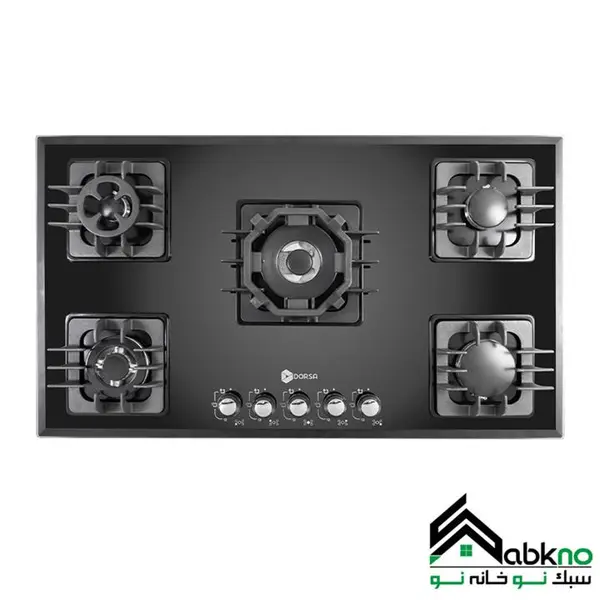 گاز صفحه ای شیشه کد DG2114-5R-M درسا - 2