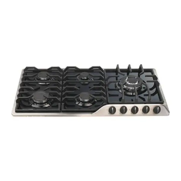 اجاق گاز استیل شیشه درسا مدل راک DG2300-5R