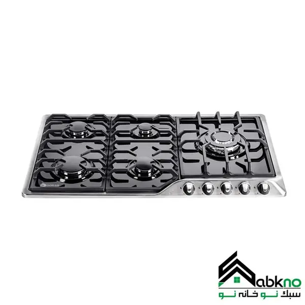 اجاق گاز استیل شیشه درسا مدل راک DG2300-5R