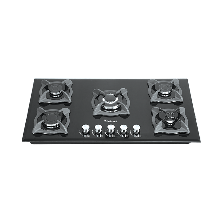 اجاق توکار داتیس DG-512 مشکی Datees Glass Gas Hob