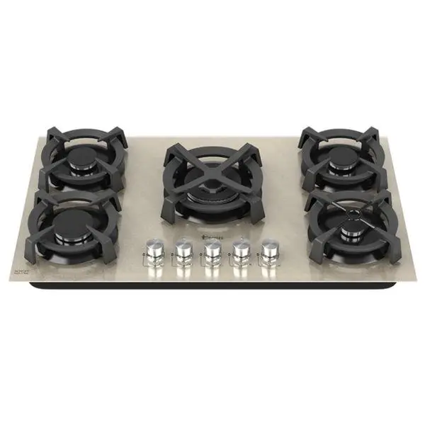 اجاق گاز شیشه ای داتیس مدل DG567 شات بژ شامپاینی DG 567 beige