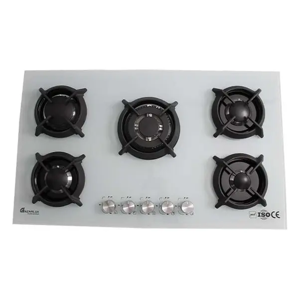 اجاق گاز صفحه ای آذرلوکس مدل G05ML-C19W - 2