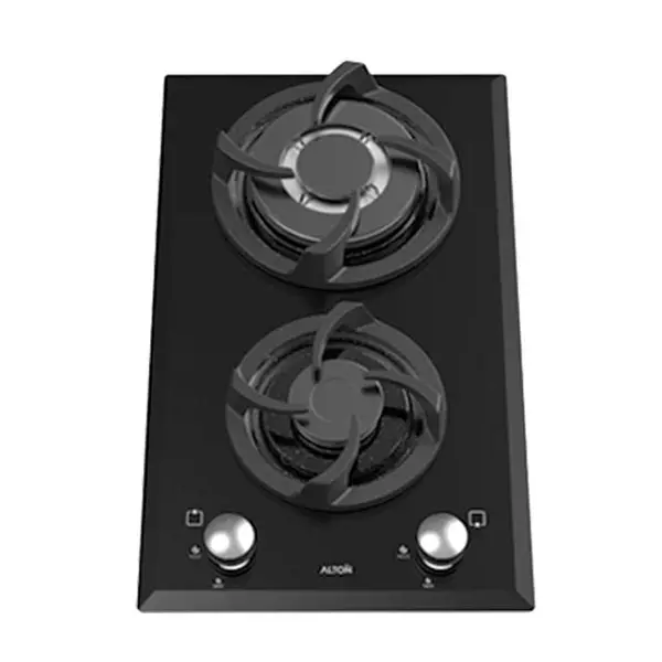 اجاق گاز توکار آلتون مدل G201 صفحه ای شیشه 2 شعله - 4