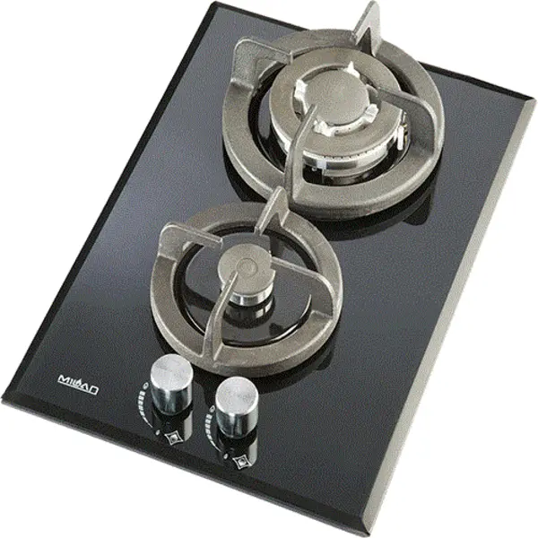 اجاق گاز شیشه ای میلان مدل G22 - 2