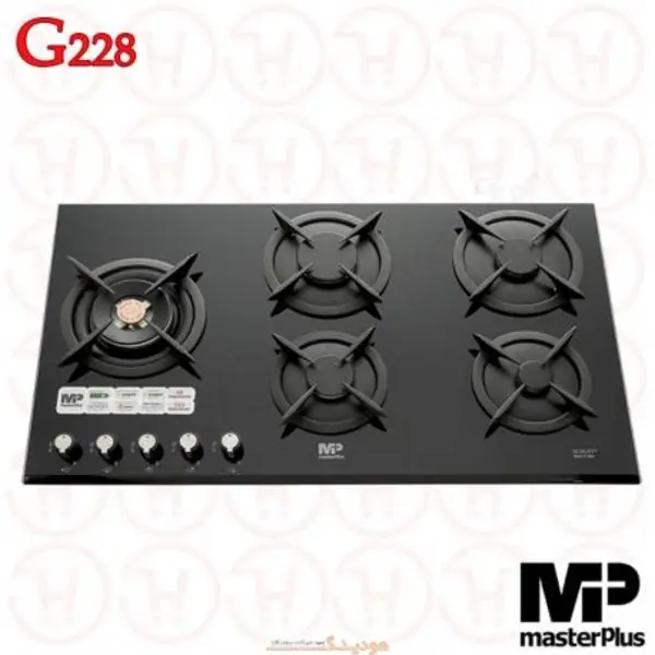 گاز رومیزی مدل G 228 مستر پلاس ناب استیل