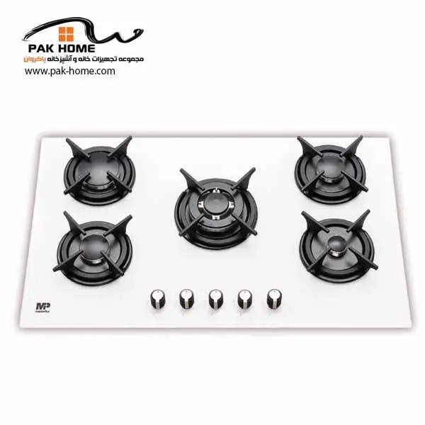 اجاق گاز صفحه شیشه ای مدل G-232W مستر پلاس ناب استیل