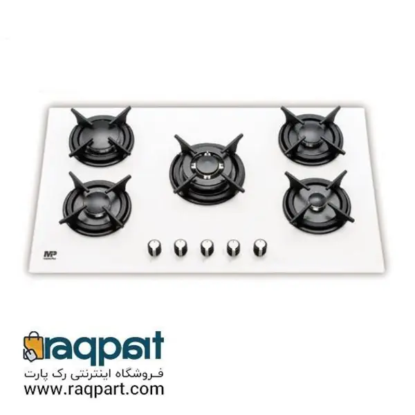 اجاق گاز صفحه شیشه ای مدل G-232W مستر پلاس ناب استیل