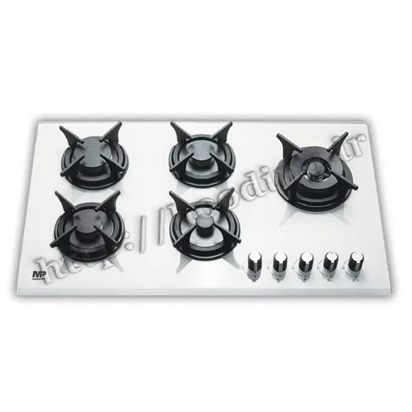 اجاق گاز صفحه شیشه ای مدل G-233W مستر پلاس ناب استیل