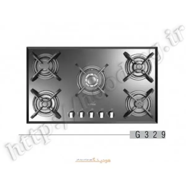 اجاق گاز صفحه شیشه ای کلایبرگ مدل G329 - 6