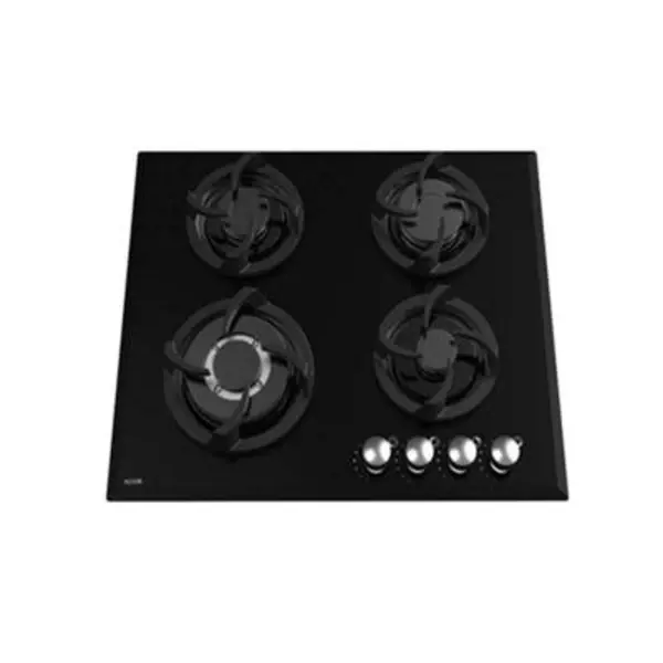 اجاق گاز صفحه ای آلتون مدل G401 شیشه 4 شعله Alton Glass Gas Hob With Burners