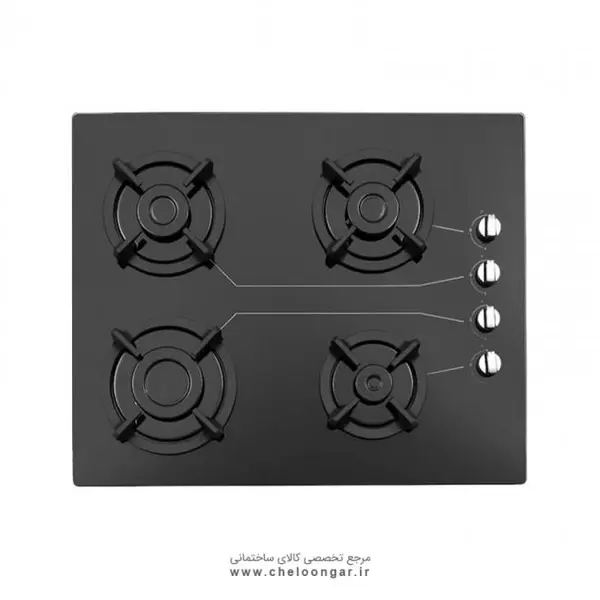 گاز رومیزی استیل البرز مدل G-4651i - 3