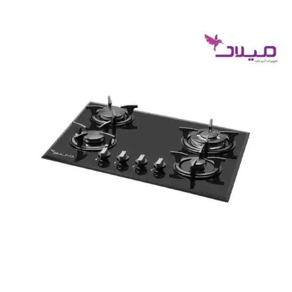 اجاق گاز شیشه ای مدل G48 میلان hob code g48 milan - 4