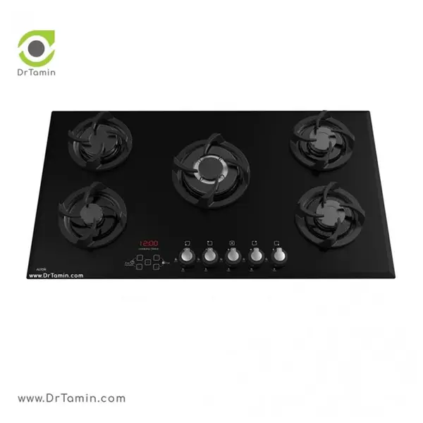اجاق گاز صفحه ای آلتون مدل G506DF شیشه 5 شعله Alton Glass Gas Hob With Burners - 2