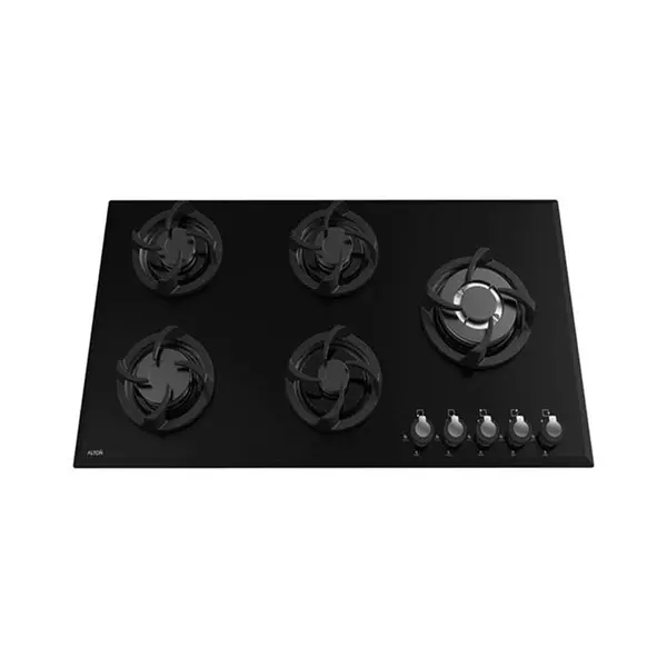 اجاق گاز صفحه ای آلتون مدل G508 شیشه 5 شعله Alton Glass Gas Hob With Burners - 3