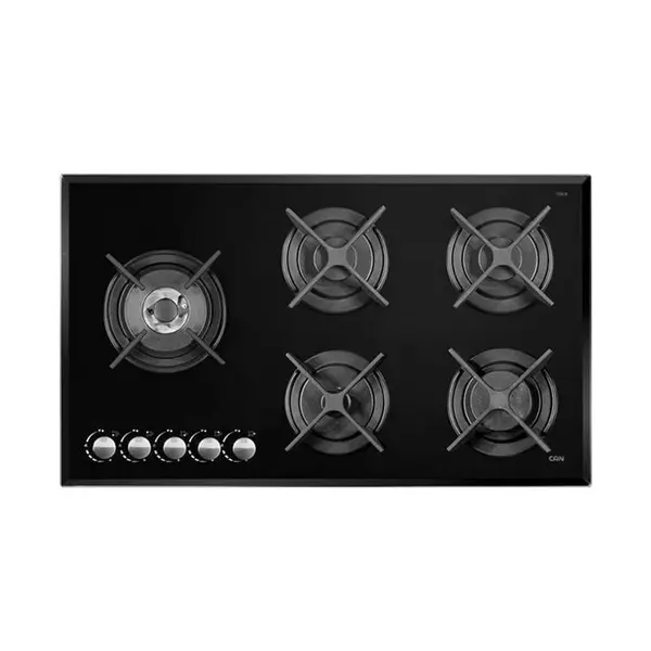 اجاق گاز صفحه ای آلتون مدل G512 شیشه 5 شعله Alton Glass Gas Hob With Burners - 2