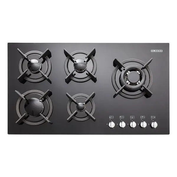 اجاق گاز صفحه ای استیل البرز مدل G-5907 L&R - 6