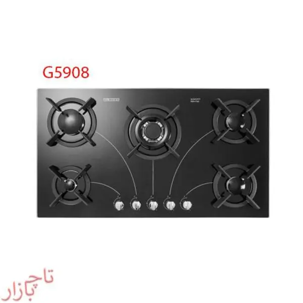 گاز رومیزی استیل البرز کد G5908 - 4