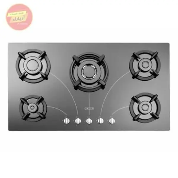 اجاق گاز صفحه ای استیل البرز مدل G-5958 i - 3