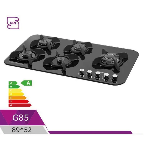 اجاق گاز شیشه ای میلان مدل G85 رومیزی MILAN - 3