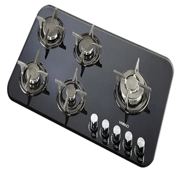 اجاق گاز شیشه ای میلان مدل G85 رومیزی MILAN - 2