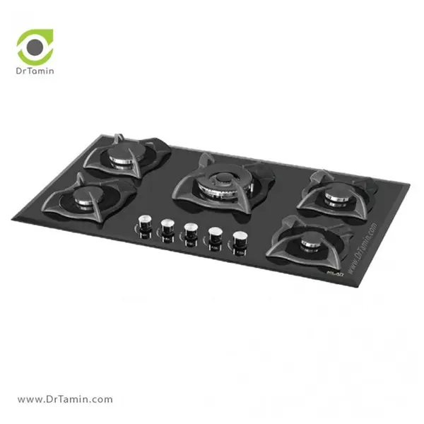 اجاق گاز شیشه ای مدل G88 میلان hob code g88 milan - 2