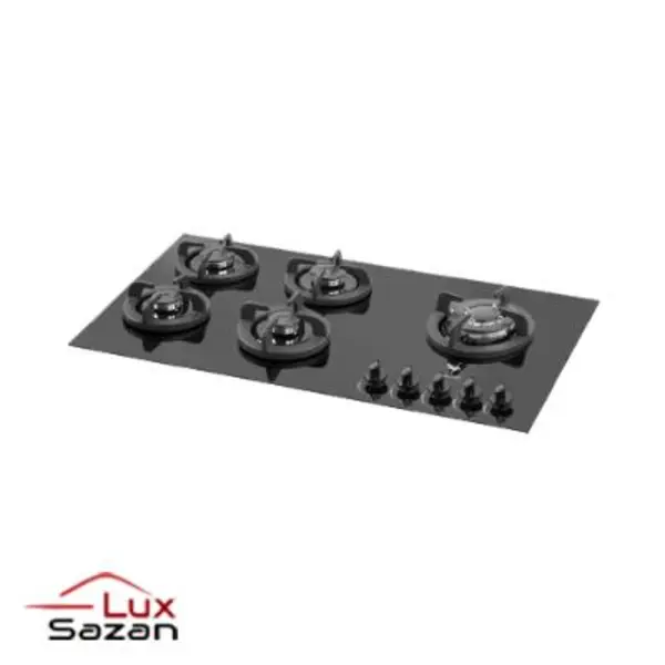 اجاق گاز شیشه ای مدل G93 میلان hob code g93 milan - 5
