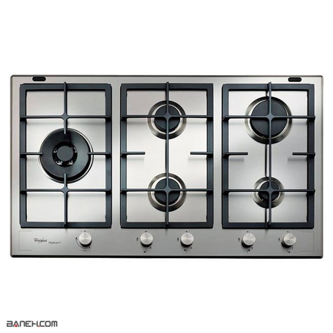 اجاق گاز صفحه ای ویرپول GMF 9522/IXL Whirlpool Fusion Gas Hob