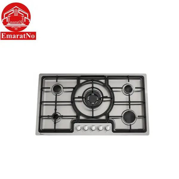 اجاق گاز رومیزی بیمکث مدل MG5096 صفحه ای 5 شعله استیل 5096 - 3