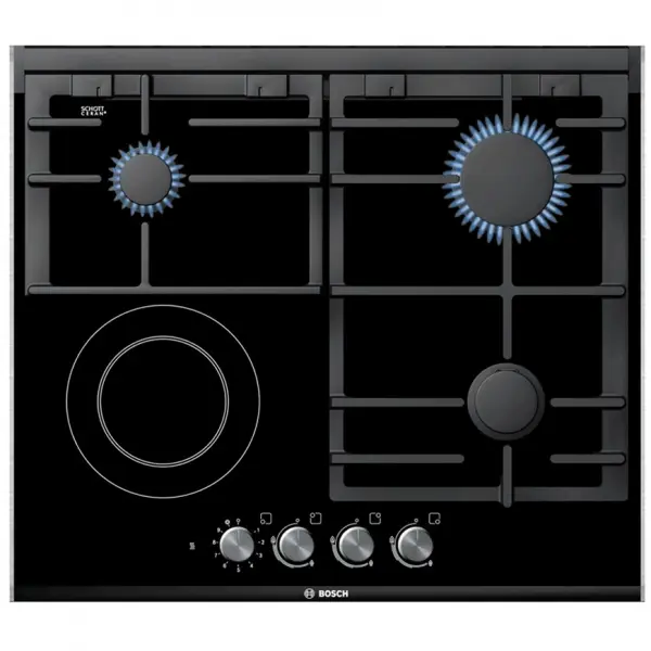 اجاق گاز صفحه ای شیشه بوش مدل PRY626B70Q Bosch Glass Gas Hob - 3